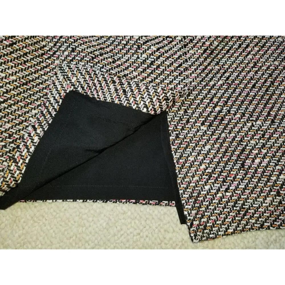 NWOT Womens Skirt-TALBOTS-multicolor wool 